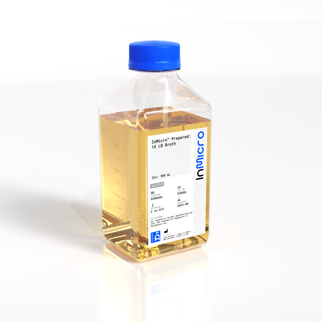 InMicro® Prepared: 1X LB Broth | Avam