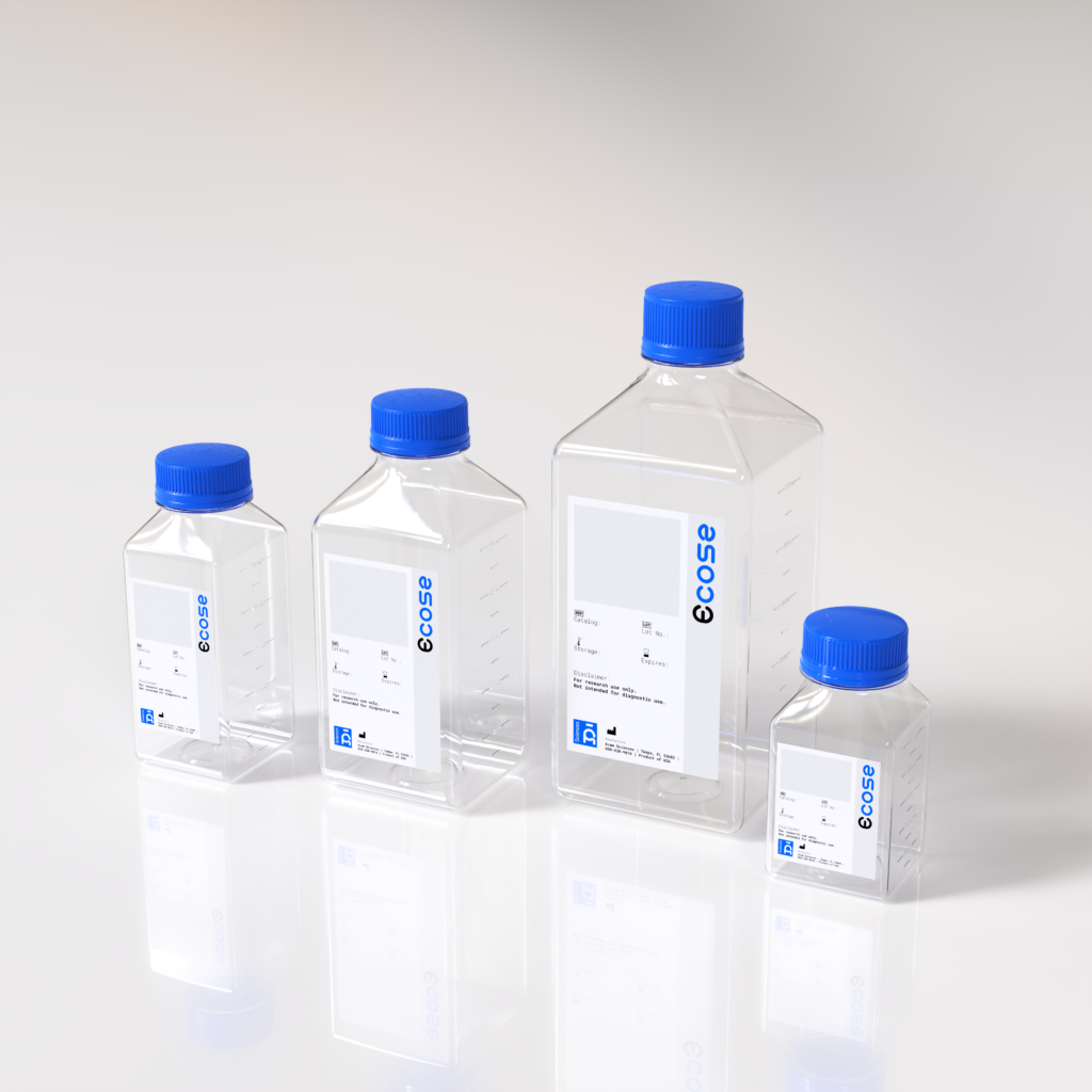 InMicro® Square Media Bottles (PET Material) | Avam